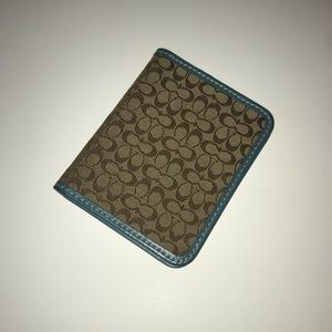 Coach ID and credit card case